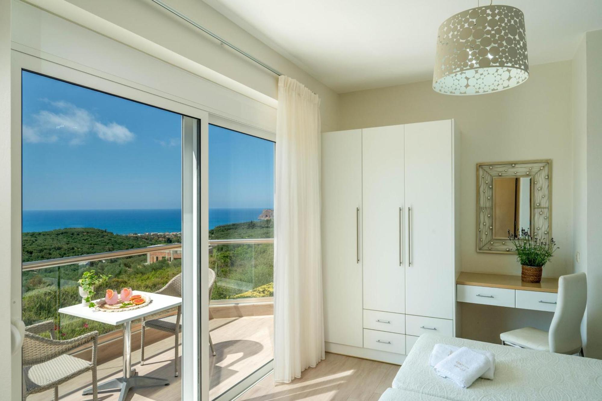 Villa Ariella With Sea View Agia Marina  Exterior photo