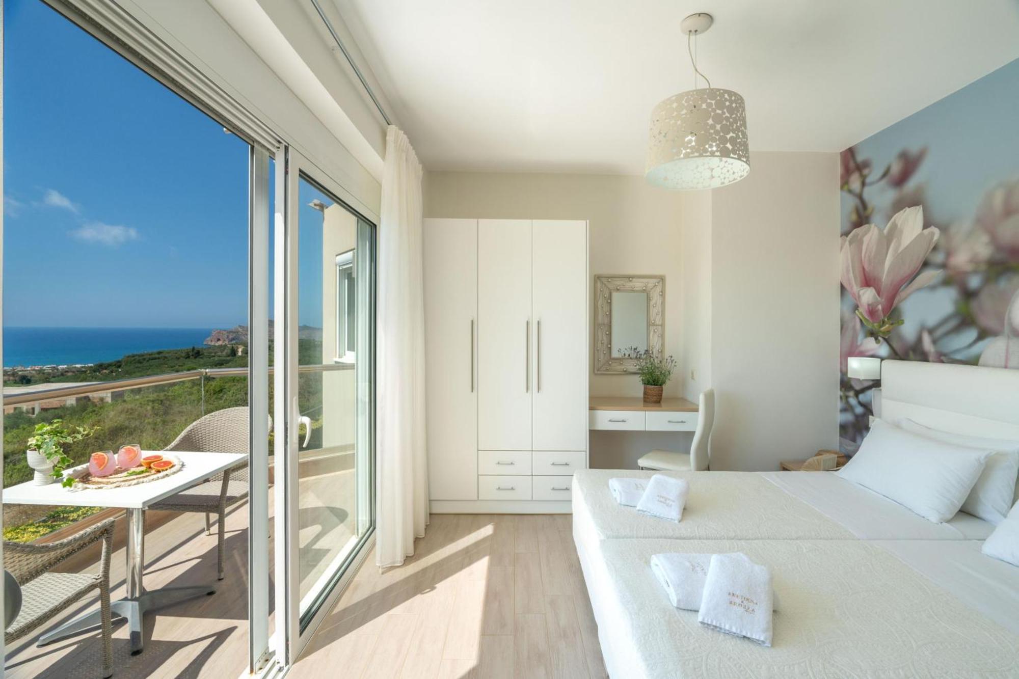 Villa Ariella With Sea View Agia Marina  Exterior photo