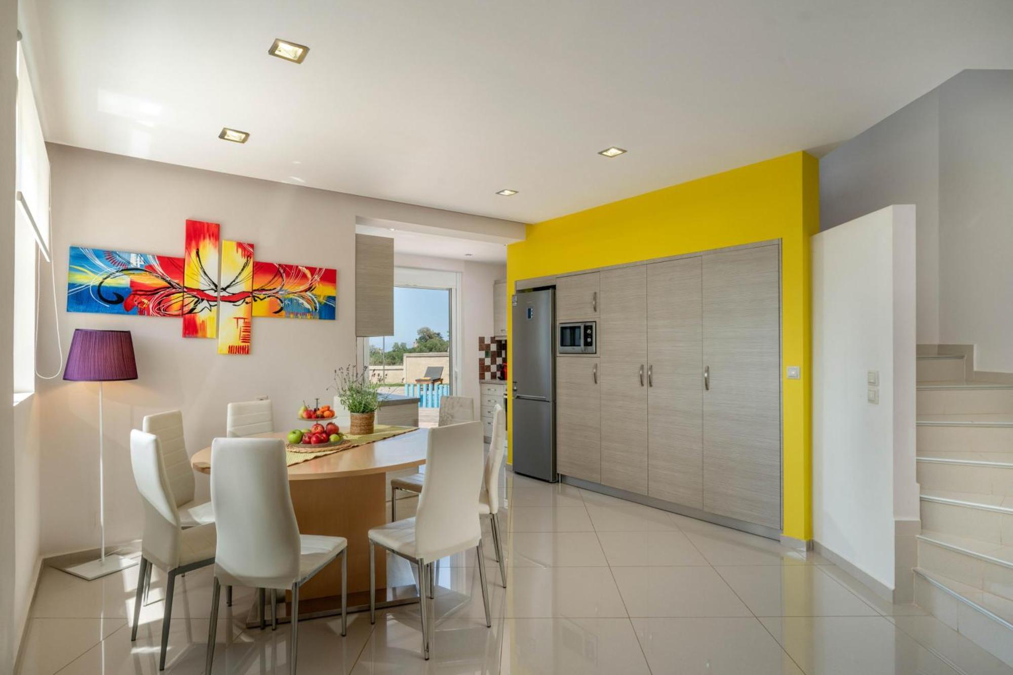 Villa Ariella With Sea View Agia Marina  Exterior photo