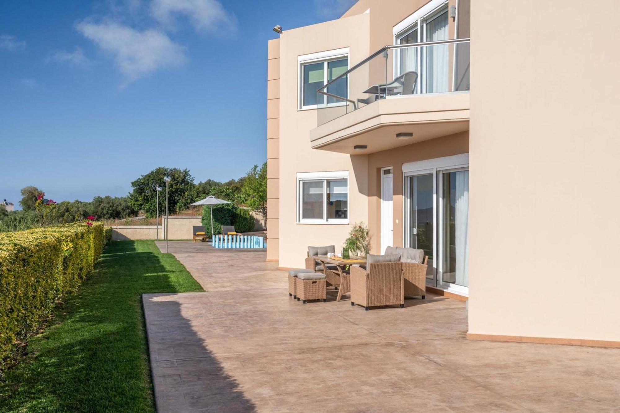 Villa Ariella With Sea View Agia Marina  Exterior photo