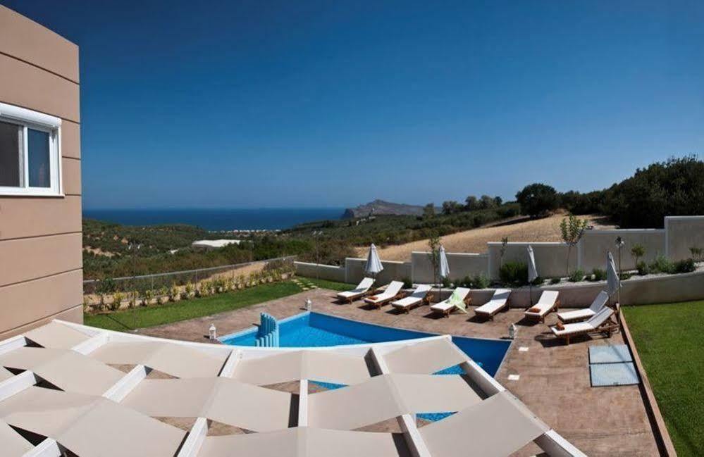 Villa Ariella With Sea View Agia Marina  Exterior photo